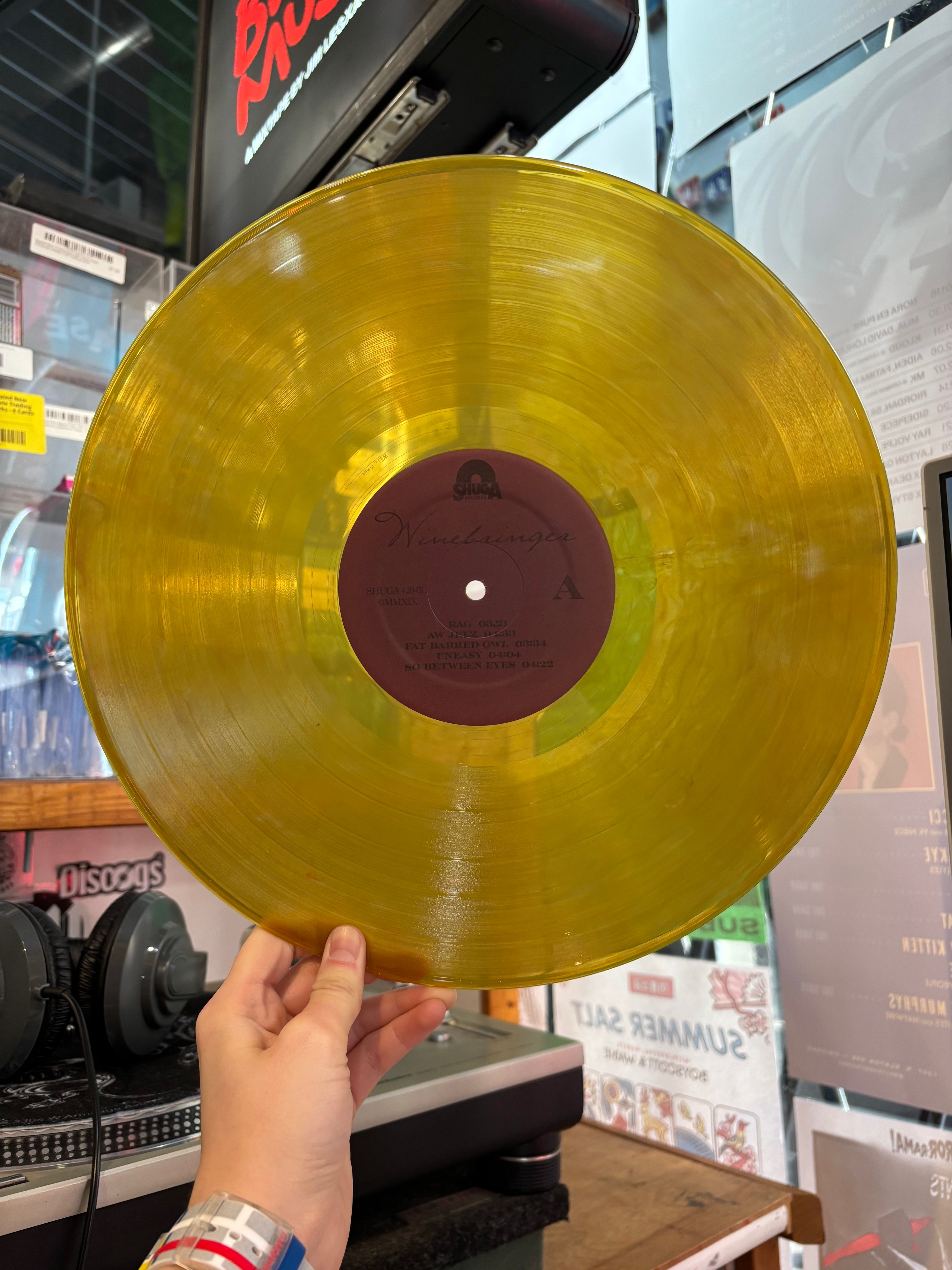 Palmer T. Lee - Winebringer (2019) - New LP Record 2026 Shuga Records Yellow Vinyl, Numbered & Signed - Folk / Bluegrass
