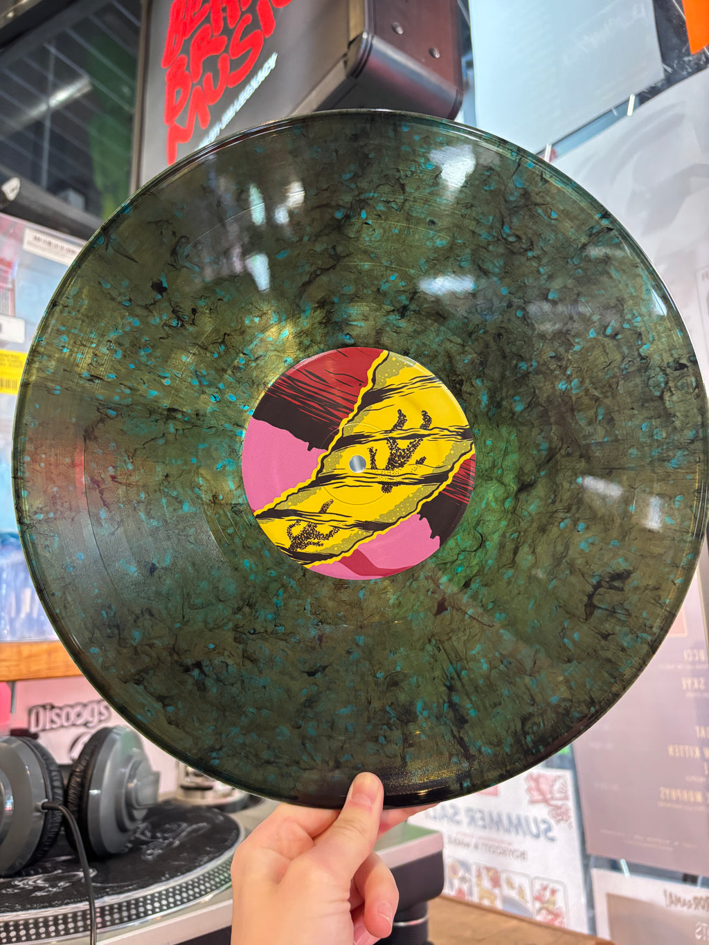 Cloud Cruiser - I: CAPACITY (2020) - New LP Record 2026 Shuga Record Dark Marble Vinyl, Insert, Poster & Signed by Band - Stoner Rock / Doom Metal / Sludge