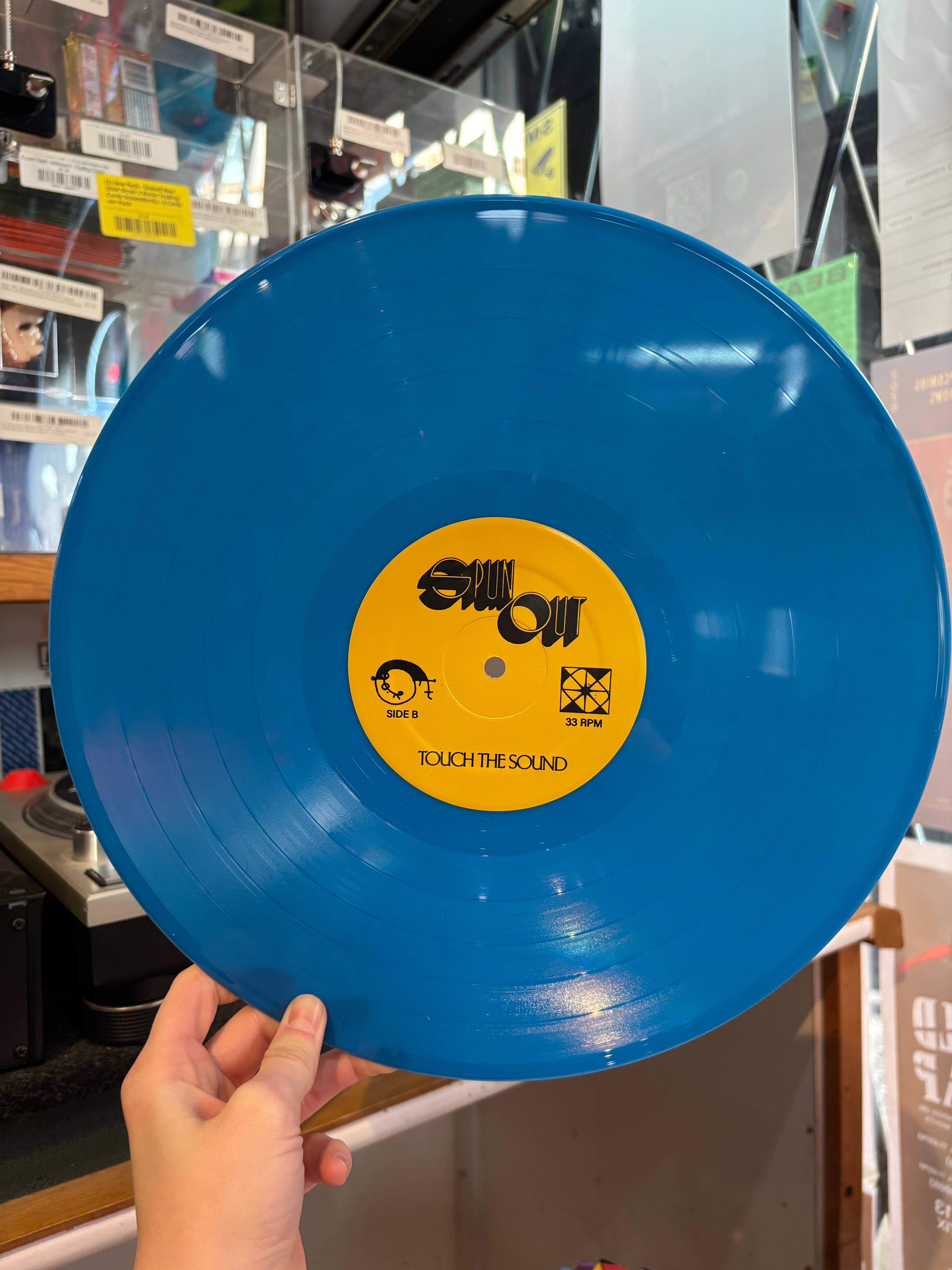 Spun Out - Touch the Sound (2020) - New LP Record 2026 Shuga Records Blue Vinyl, Numbered & Insert - Chicago Indie Rock / Pop Rock / Psychedelic Rock