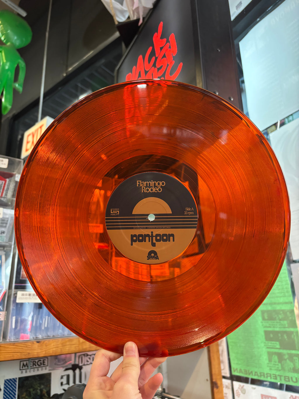 Flamingo Rodeo - Pontoon (2022) - New LP Record 2026 Shuga Records Dark Red Vinyl - Chicago Psychedelic Rock / Indie Rock / Country Rock