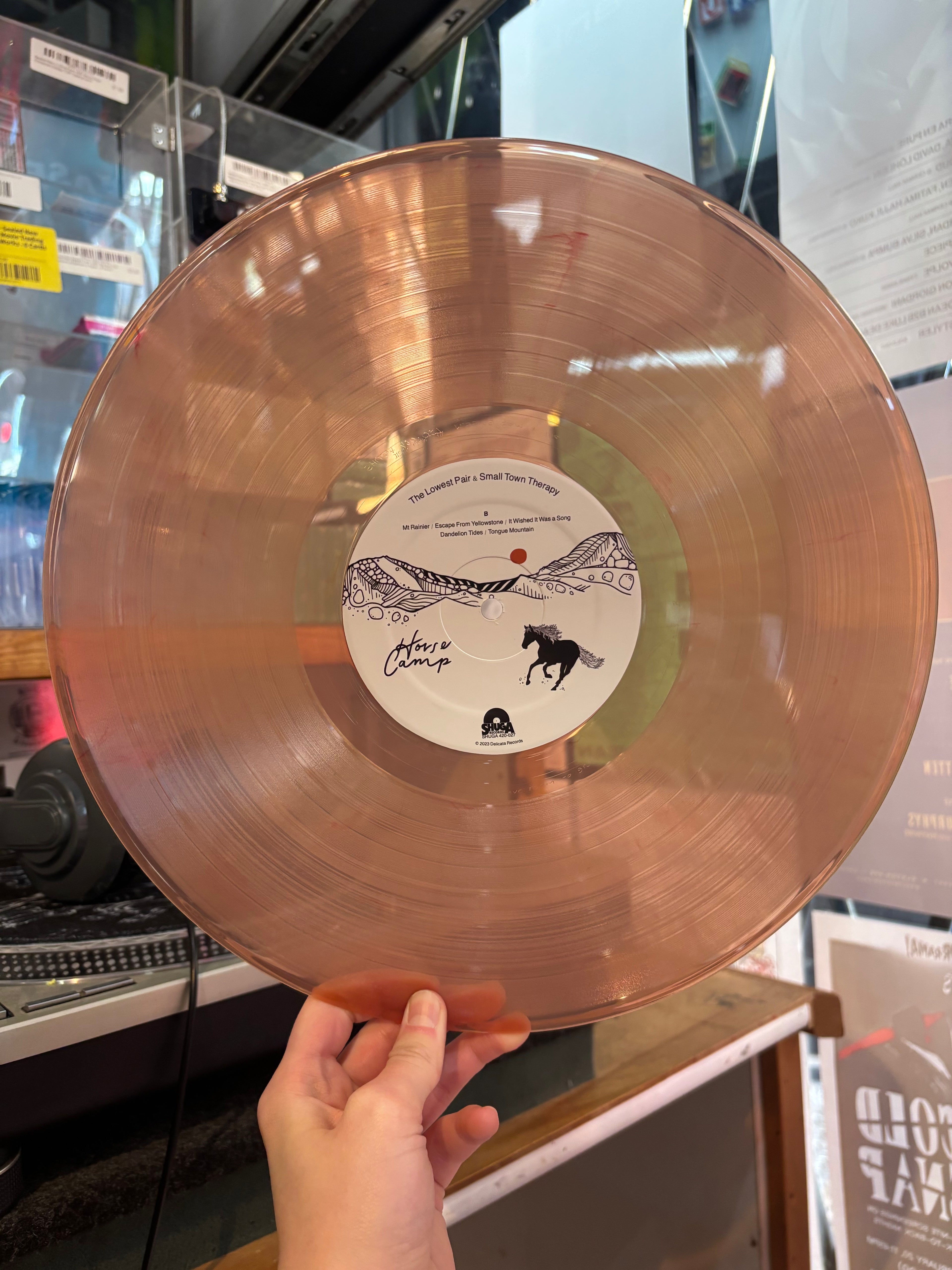 The Lowest Pair and Small Town Therapy - Horse Camp (2022) - New LP Record 2026 Shuga Records Orange Vinyl - Folk Rock / Americana