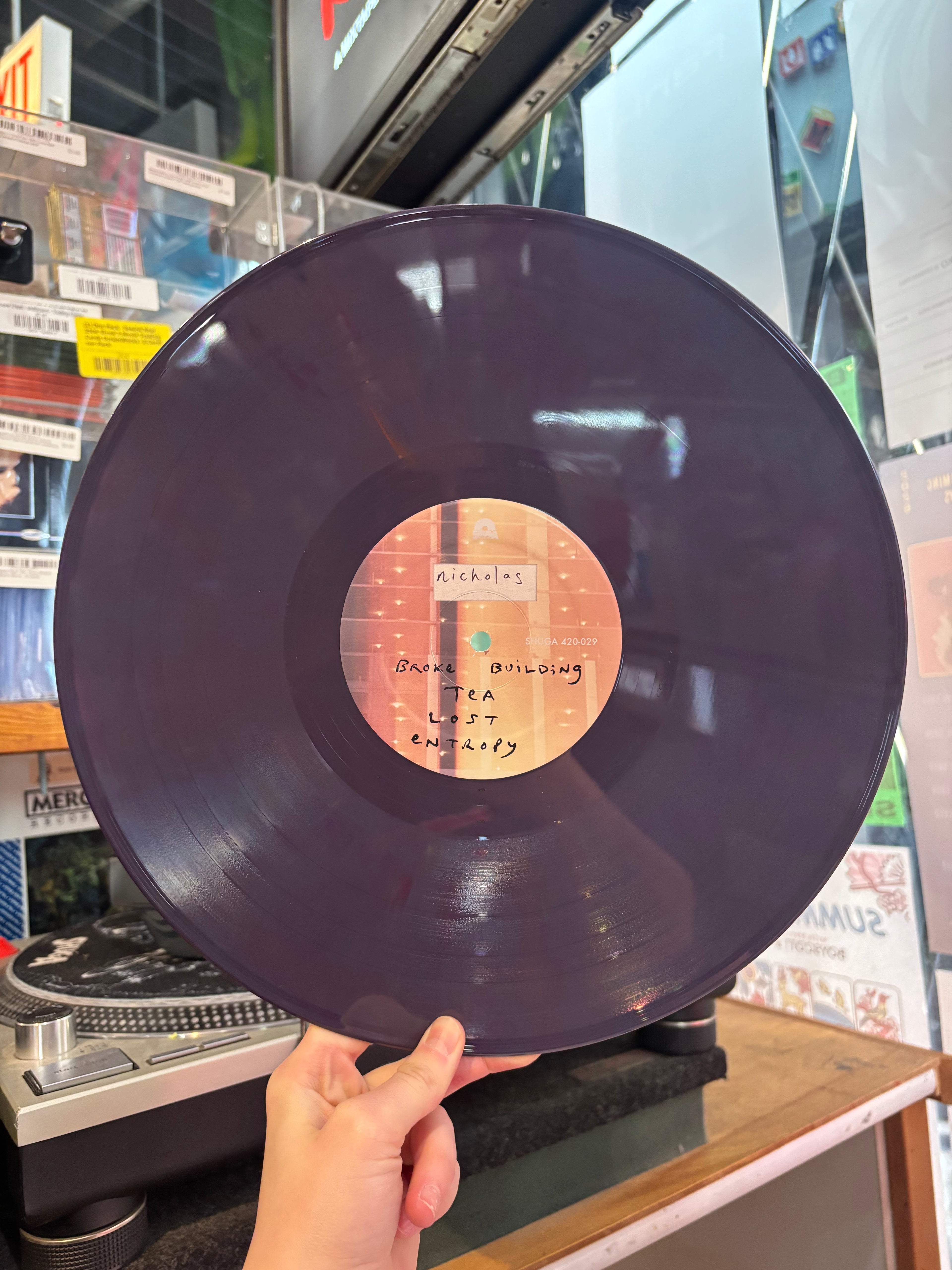 nicholas - Heat Island Effect (2023) - New LP Record 2026 Dark Purple Vinyl - Chicago R&B / Electronic / Pop