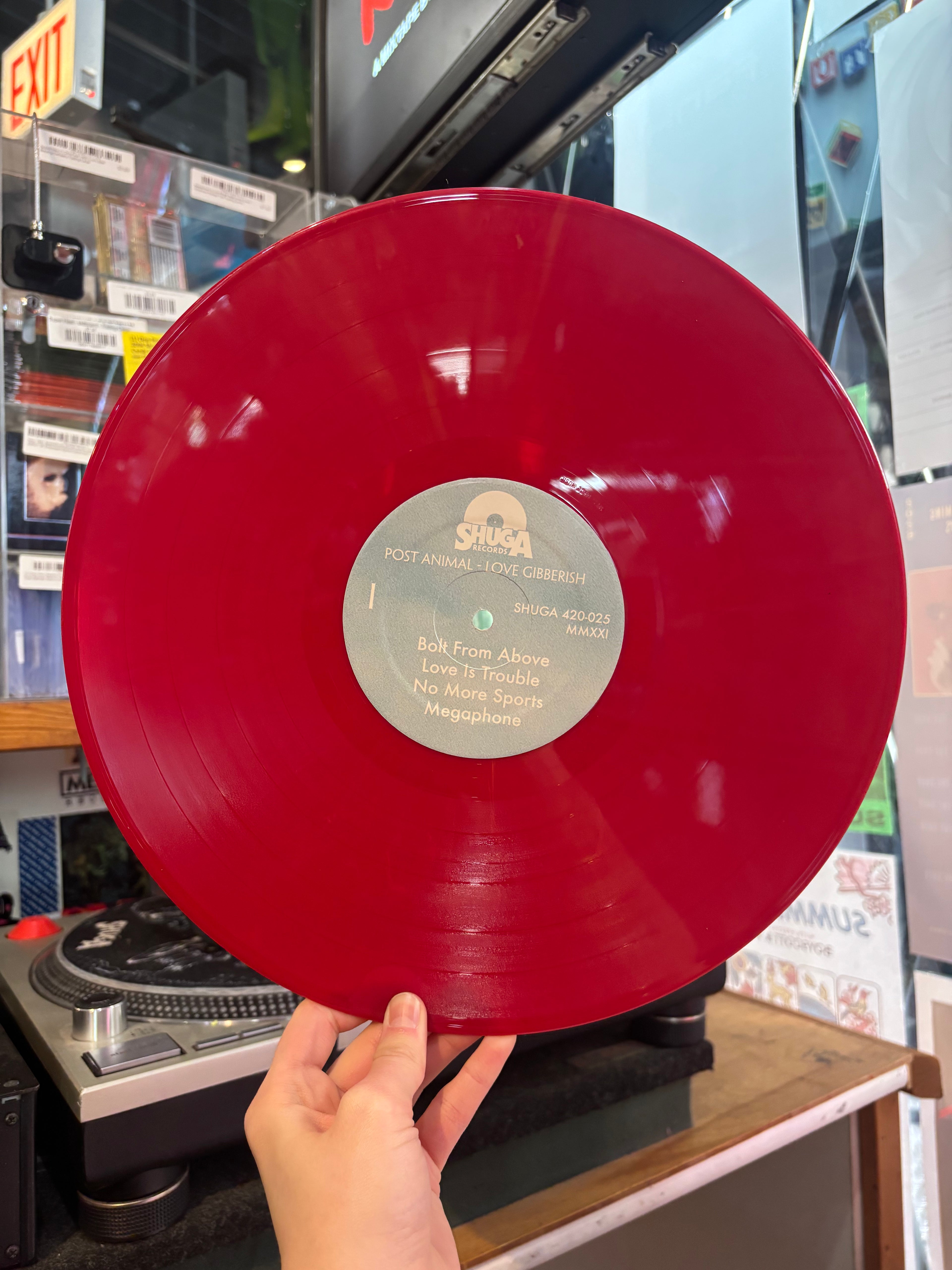 Post Animal - Love Gibberish - New LP Record 2026 Shuga Records Poison Berry Vinyl & Numbered - Chicago Psychedelic Rock / Indie Rock