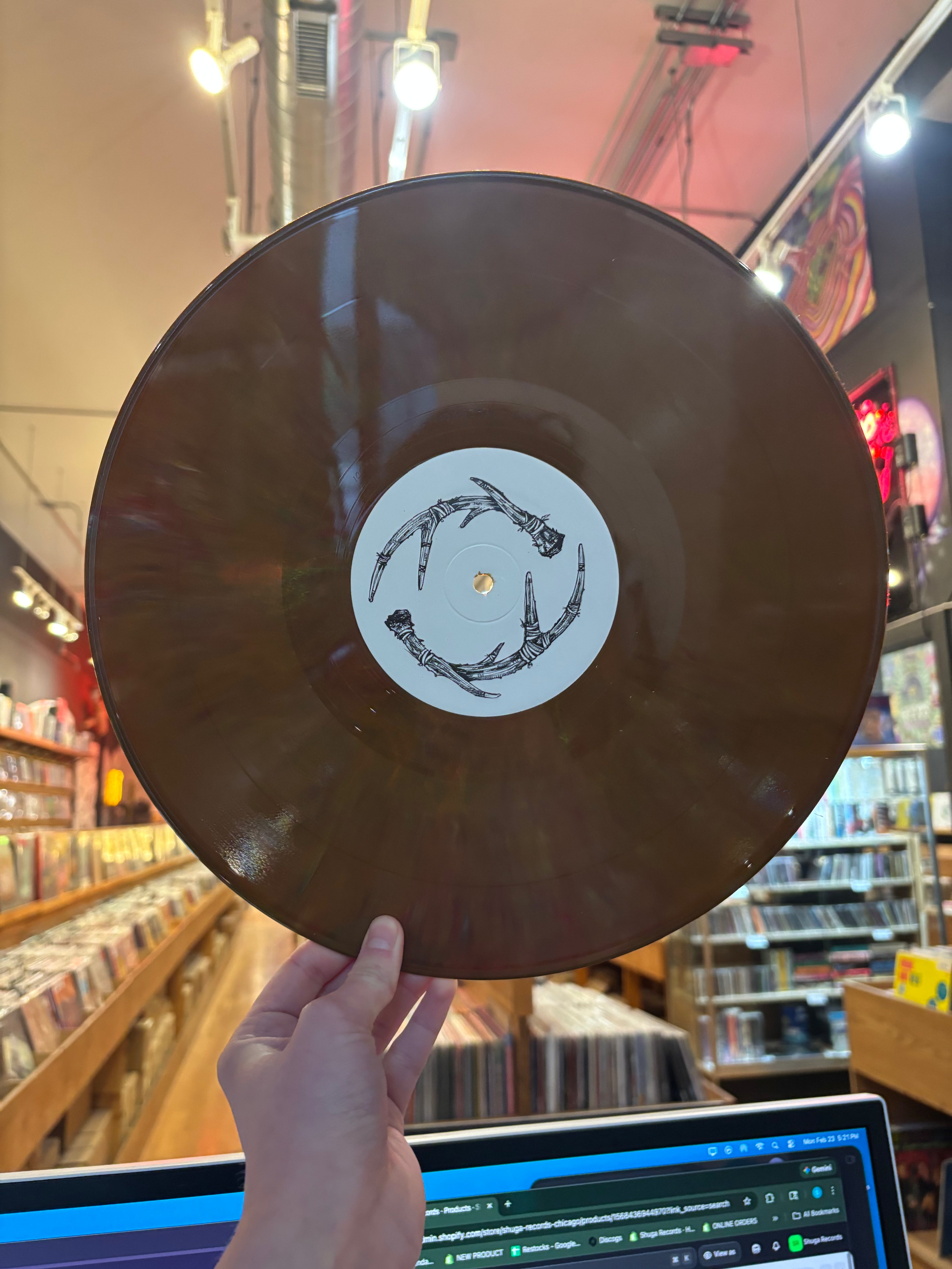 Staghorn ‎- Parousia I - Kismet II (2015) - New EP Record 2026 Shuga Records Colored Vinyl, Numbered & Download - Post Rock / Metal