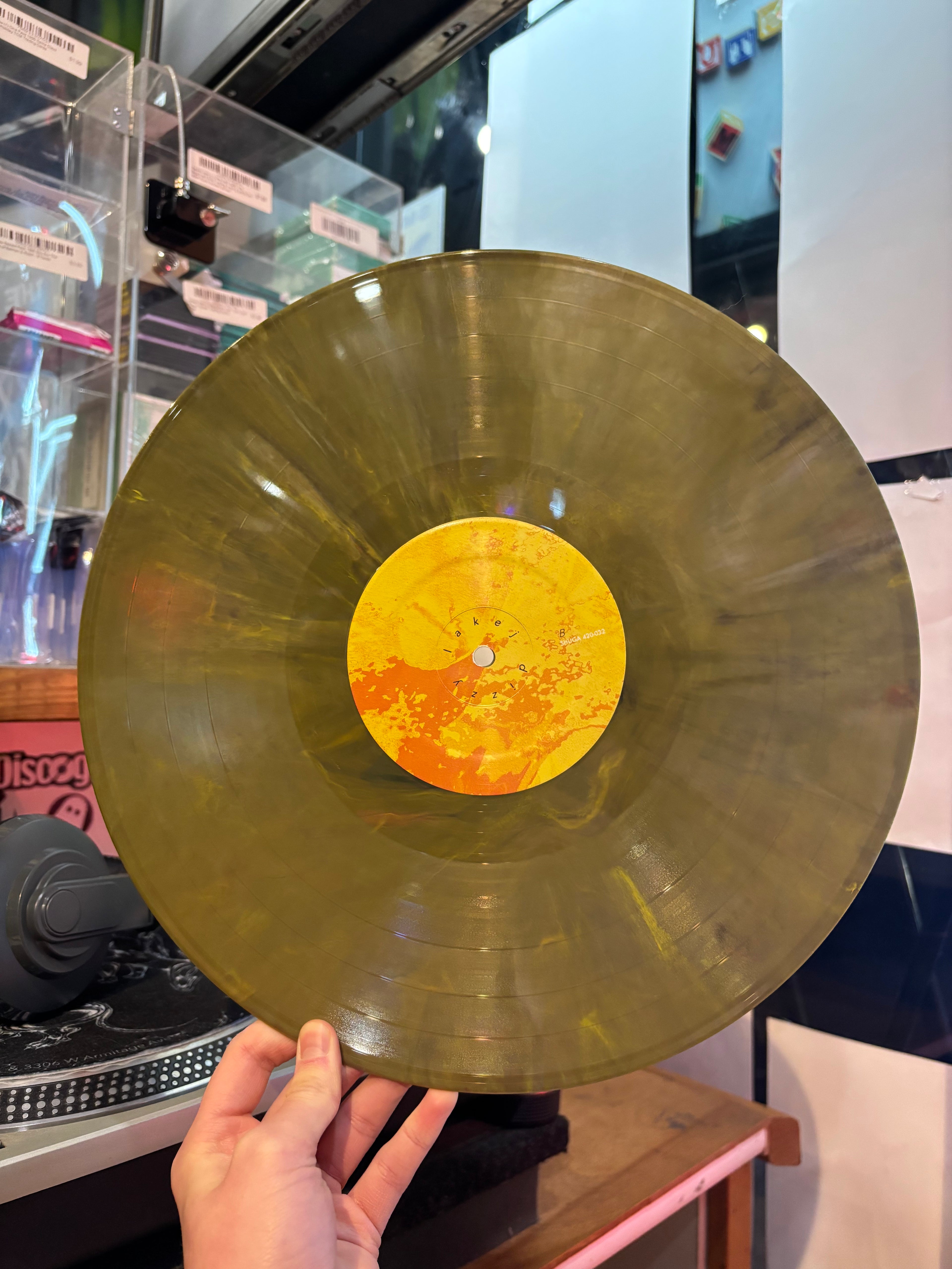 Lake J - Dizzy (2025) - New LP Record 2026 Shuga Records Murky Green Vinyl, Insert, OBI & Numbered - Chicago Alternative Rock / Indie Rock / Twin Peaks Member