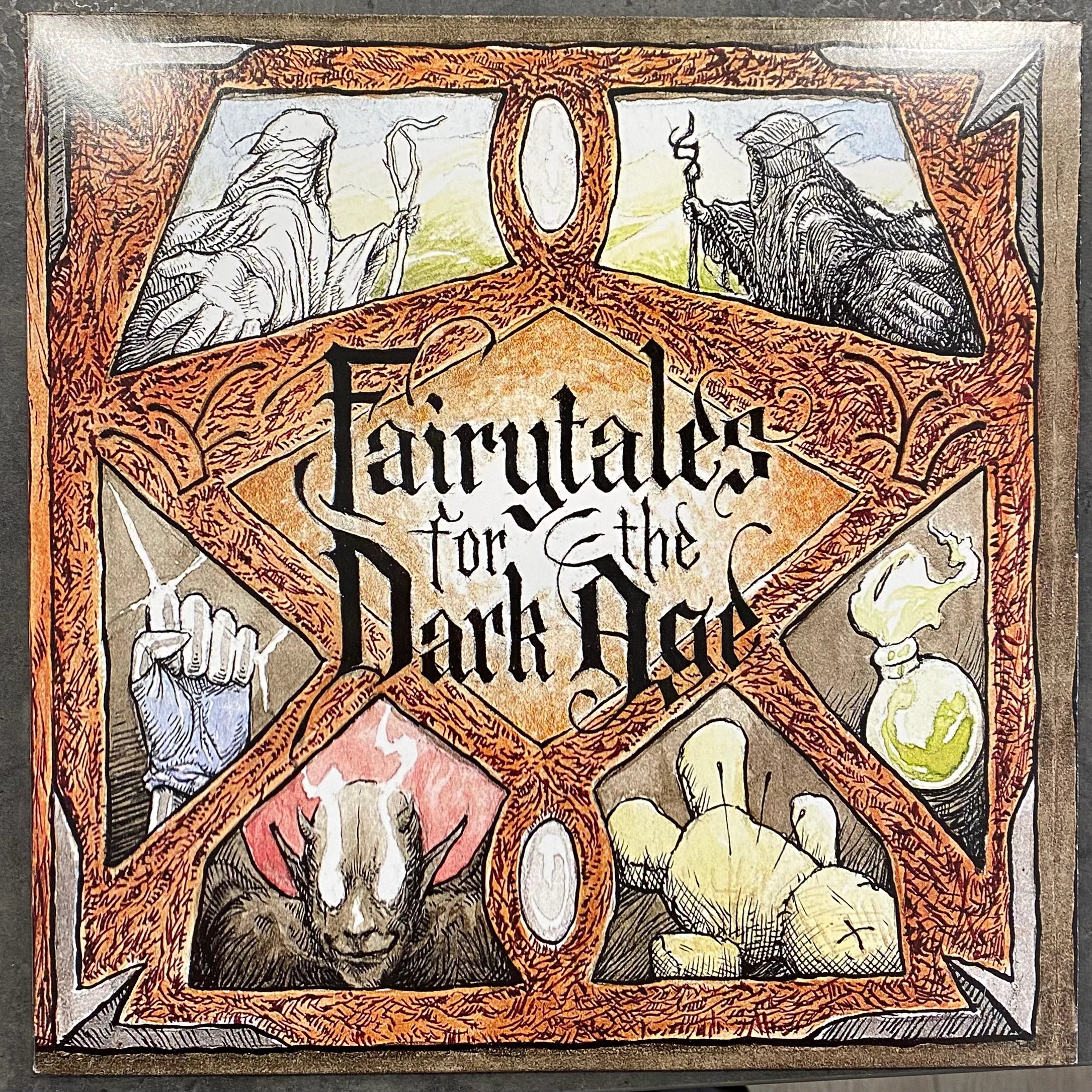 The Footlight District (2019) - Fairytales For The Dark Age - New LP Record 2026 Shuga Records Light Purple Vinyl, Poster, Insert, Signed & Numbered - Chicago Garage Rock / Blues Rock