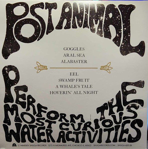 Post Animal - Post Animal Perform the Most Curious Water Activities (2015) - New Turquoise LP Record 2026 Shuga Records Vinyl & Numbered - Chicago Psychedelic Rock