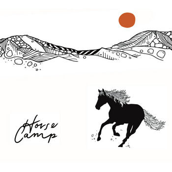 The Lowest Pair and Small Town Therapy - Horse Camp (2022) - New LP Record 2026 Shuga Records Orange Vinyl - Folk Rock / Americana