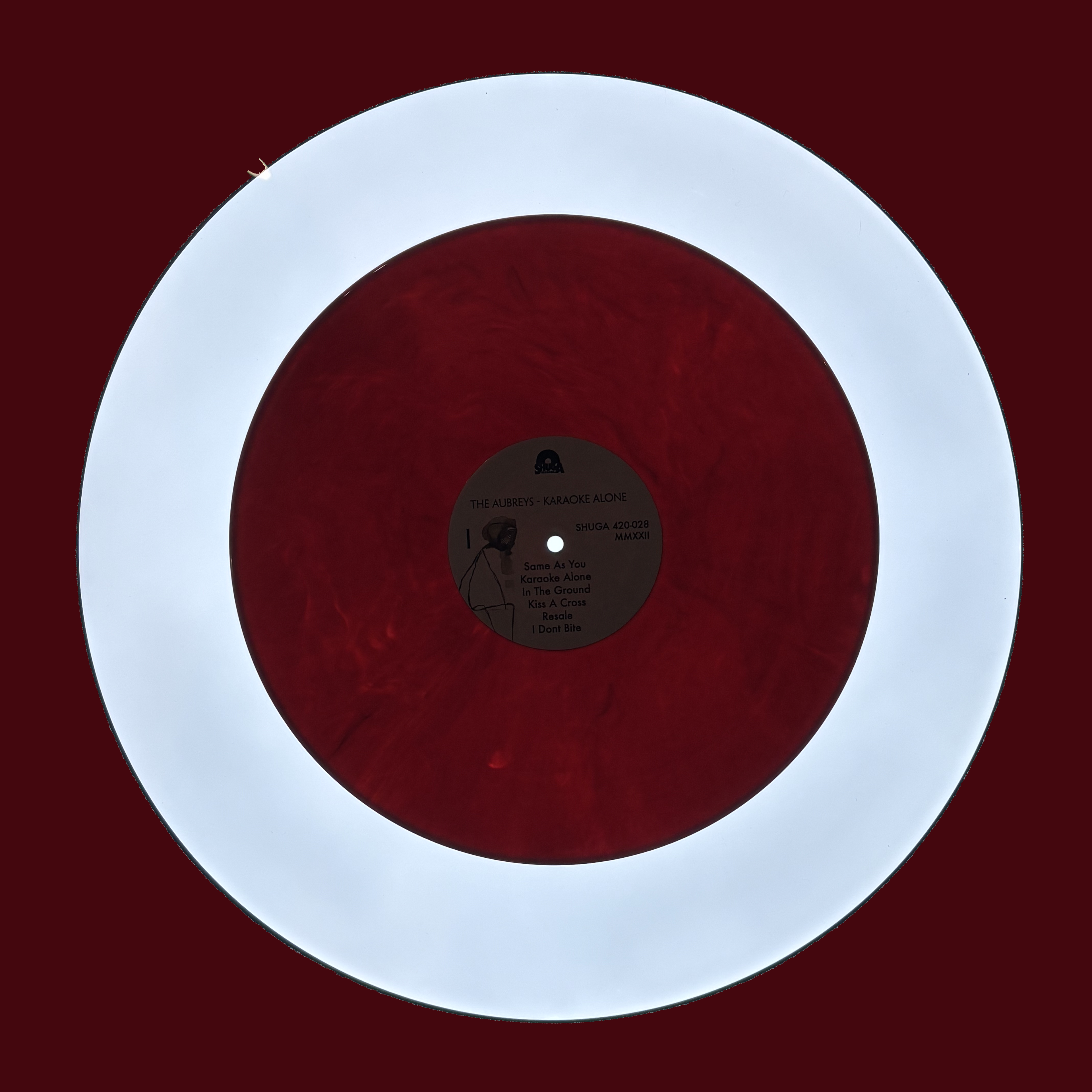 The Aubreys - Karaoke Alone (2021) - New LP Record 2026 Shuga Records Magenta Vinyl & Numbered - Indie Rock / Alternative Rock