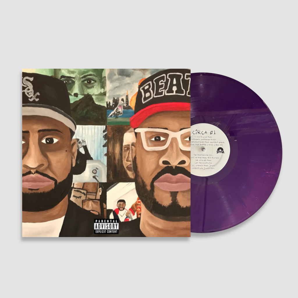 Kastaway And Backpack Beatz Present - Circa 01 - New LP Record 2026 Shuga Records Dark Purple Vinyl & Numbered to 65 Made - Chicago Hip Hop / Conscious