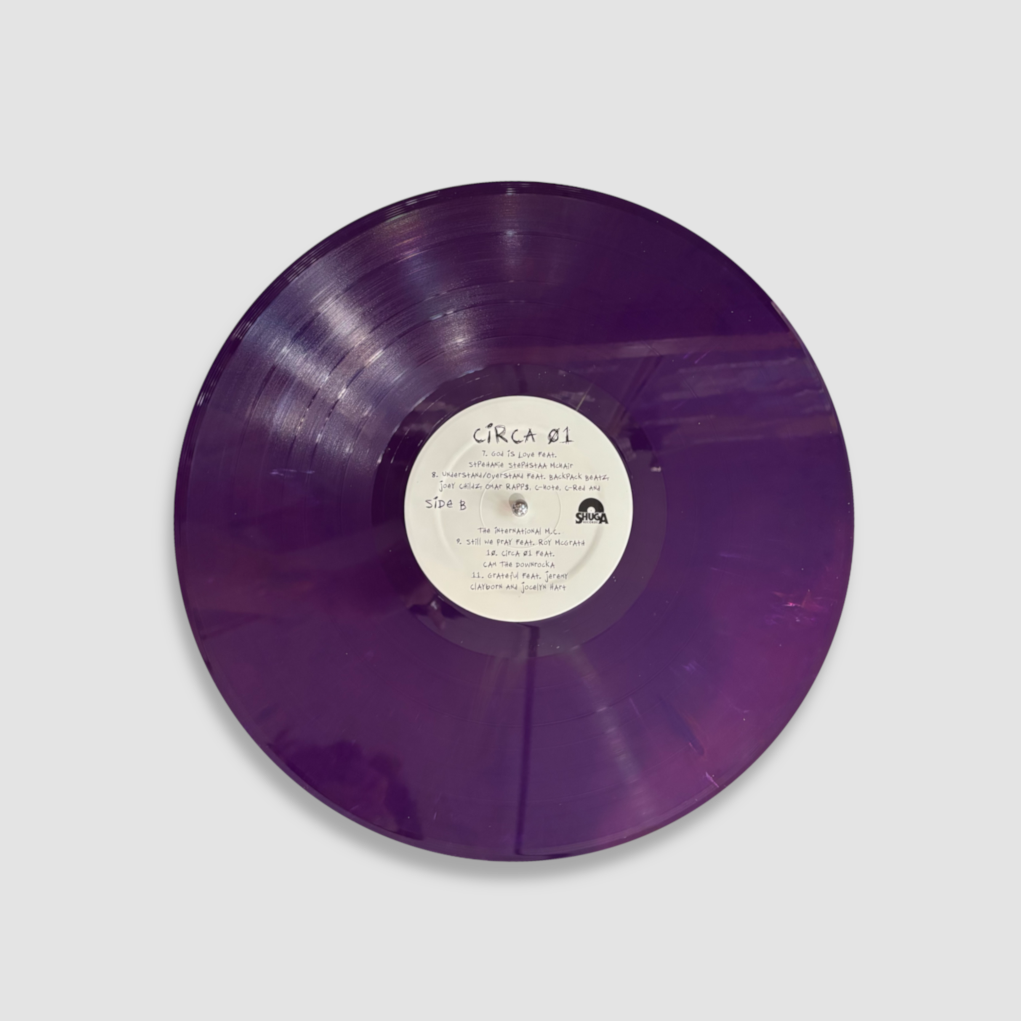 Kastaway And Backpack Beatz Present - Circa 01 - New LP Record 2026 Shuga Records Dark Purple Vinyl & Numbered to 65 Made - Chicago Hip Hop / Conscious