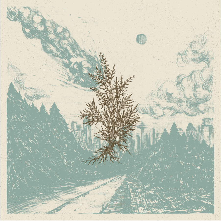 Staghorn - Wormwood III (2018) - New EP Record 2026 Shuga Records Colored Vinyl, Numbered & Download - Post Rock / Post-Metal